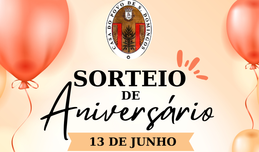 Sorteio de Aniversário 2025